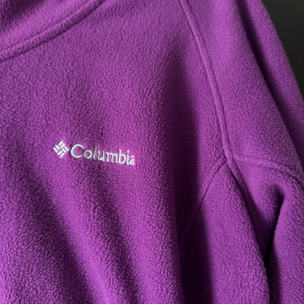 Women's Columbia Benton Springs II Long Fleece Hoodie - Picture 3 of 7